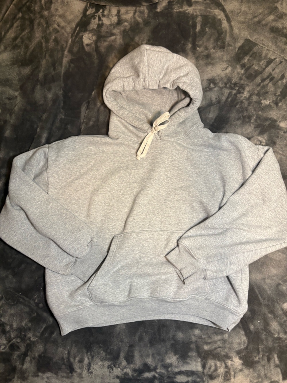 J. Crew Light Gray Hooded Sweatshirt